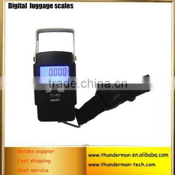 50kg Digital Portable Luggage scale with LED backlight and Metal Handle