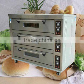 Large capacity Three decks Nine trays bread Oven for bakery shop/restaurant/hotel/coffee shop                        
                                                Quality Choice