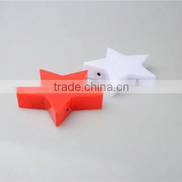 Quality-assured plastic star shaped led light made in China