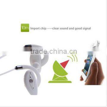 Wholesale sports neckband wireless bluetooth headphone ear buds for mobile phone