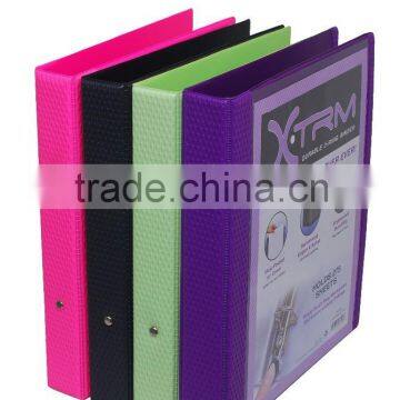 Accept Customized PP Plastic 2 Ring Binder Folder Cheap File Folder