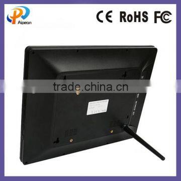 HD 12" Big Size Screen Ratio 4:3 Digital Video Lcd Player With Loud Speaker Foat Show Popular Advertising Video Display Frame