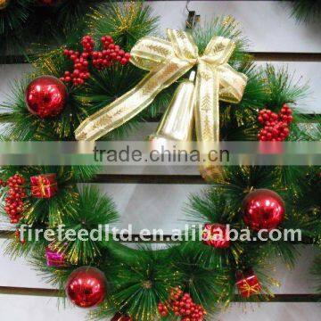 X'MAS bowknot garland