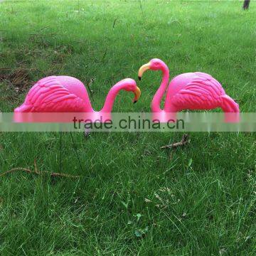Sculptural Gardens Pink Flamingo Lawn Ornament Flamingo Figurine Plastic Party Grassland Garden Ornaments Decoration photo-4