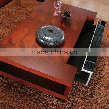 Arab Style Pure Leather Corner Sofa With Wooden Table Quality Choice Supplier's Choice photo-4