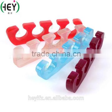 2016 Hot Selling Mixed Color Silicone Toe Finger Separator