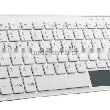 Mini wireless bluetooth keyboard.bluetooth keyboard with touchpad