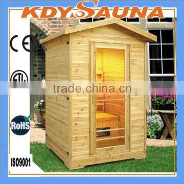 outdoor waterproof sauna cabin with cheapest price