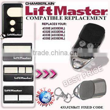 Liftmaster remote 4333E (4333EML),4335E (4335EML) replacement remote