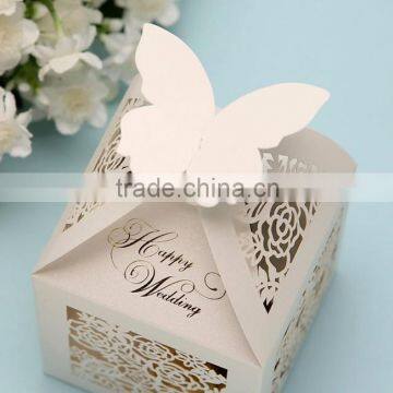 Butterfly Laser Cut Paper Box/Wedding Box/Wedding Paper Box