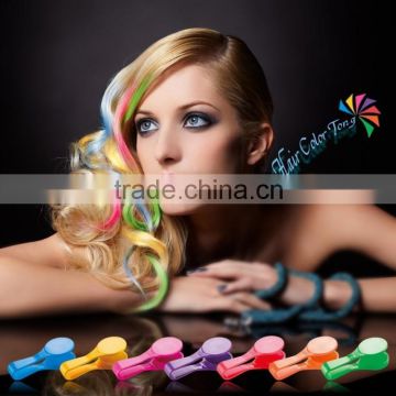 how to make hair chalk beauty product temporary hair dye christmas party OEM one step hair color