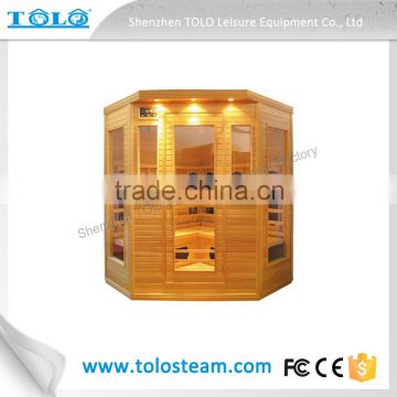 Canada infrared sauna with carbon infrared sauna heaters