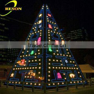 2014 new products pyramid decorative christmas lights