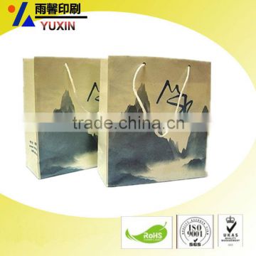 CUSTOM PAPER BAG / CHINESE STYLE PAPER BAG / ARTPAPER BAG WITH GOOD PRINTING / FREE SAMPLE / FACTORY PRICE / OEM