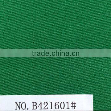 Solid color poly cotton semi thread twill fabric for garment factory