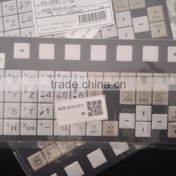 Japan imported A02B-0319-K712#M Fanuc lathe keyboard membrane