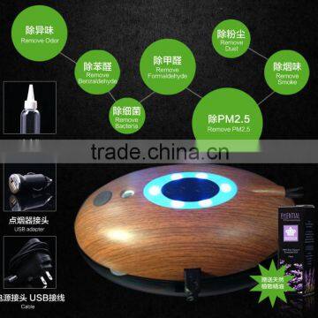 Xiamen aba imitation wood grain Mini car humidifier car ionizer car purifier New Design