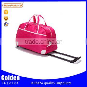 cabin duffle bag on wheels Alibaba new product trolley bag case