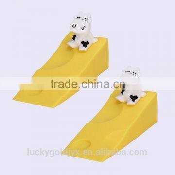 new design fashion soft silicone door stopper