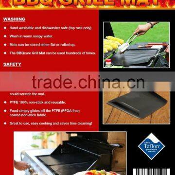 BBQ Mats 2 Pack Easy Grilling Baking