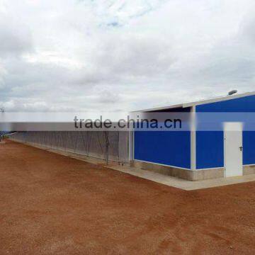 prefabricated steel structure frame construction for poultry farm