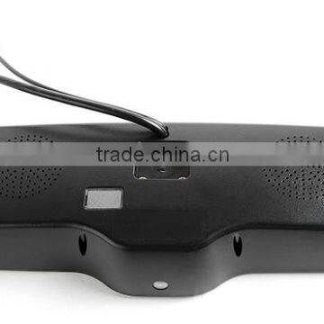 2016 New 5inch Wireless WIFI Android Gps Bluetooth Radar Detection Car DVR Rear View Camera Mirror photo-2