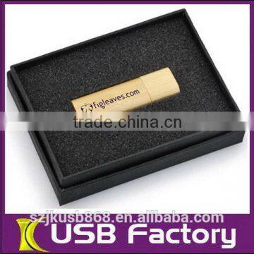 Eco friendly Natural Wood 2.0 USB Flash Drive