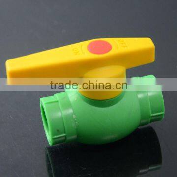 Professinal production fosite PPR Ball Valve for Pipe Fitting