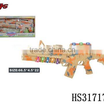 promotional professional electric machine spiderman toy gun