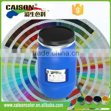 Pigment dye paste for concrete walling