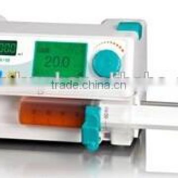 Syringe pump single channel with medicine system for hospital use