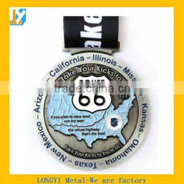 High quality custom medal with Ribbon