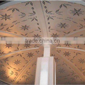 perforated ceiling tile/artistic garden ceiling