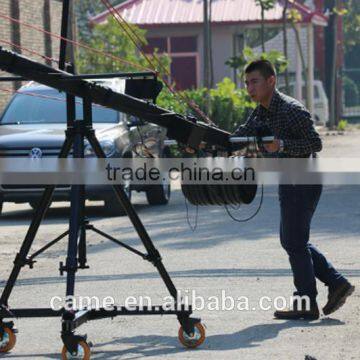 29.5ft Pan Tilt Head 10 Kilo Camera Jib Arm Crane LCD Monitor Tripod Kit photo-4