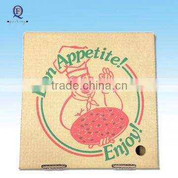 China factory cardboard box for pizza delivery