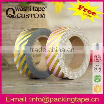 Brand new gold print washi tape alibaba recommend wholesale