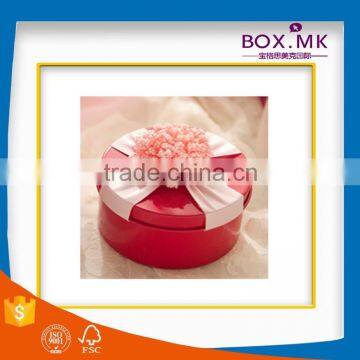 2016 Custom Fashion Design High Quality Newest Blue Tin Gift Box For Wedding photo-5