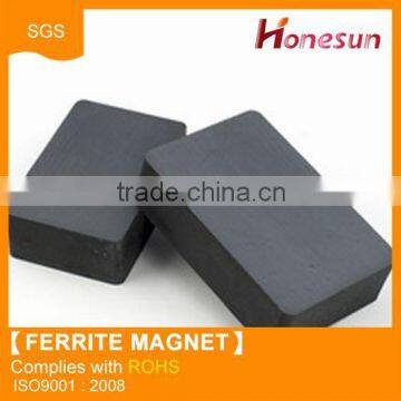 Y35 rectangle ferrite magnet F40x20x10 mm for sale