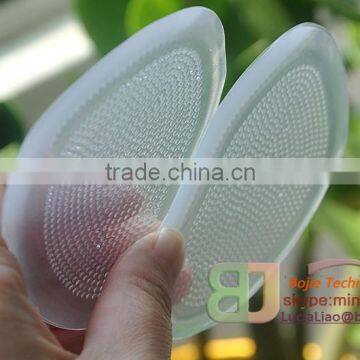 Foot Care Factory High Quality Pain Relief Silicone Gel Insoles Forefoot Metatarsal Cushion Pad photo-5