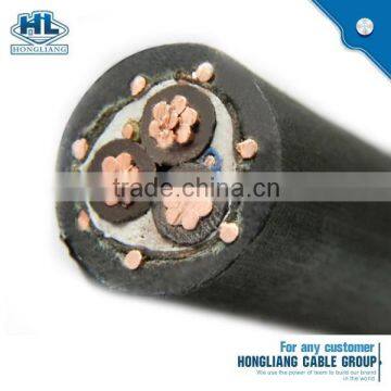 3/6 AWG SER SEU Copper Conductor three core tripple Concentric Cable