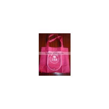 Folding Shopping Non-woven bag with Long Handle