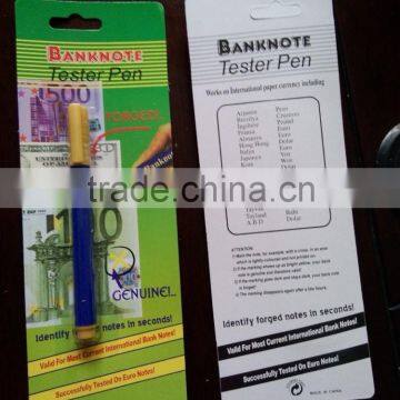 water based banknote detector pen