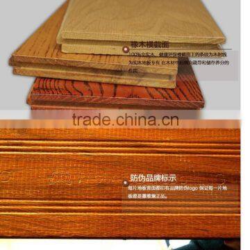 Heat Wear Pure Solid Wood Oak Flooring Natural Environment Living Room, Bedroom, Hallway 9109518mm photo-2