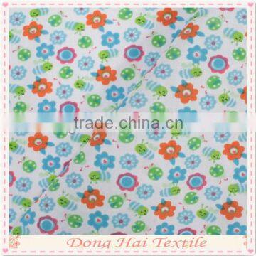 100 cotton t shirt fabric printing flowers