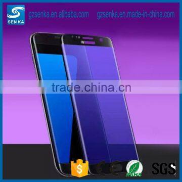 exclusive nanometer silk print anti blue light glasses screen protector for samsung galaxy s7 edge