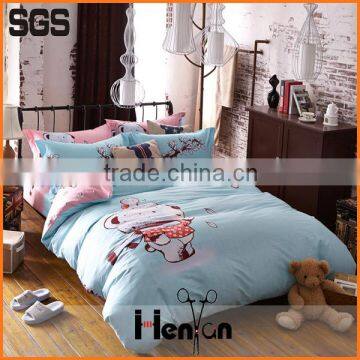 custom print 3D fluorescent bed sheet