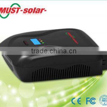 <MUST Solar>2014 NEW!Mini 1kva inverter 12v 10a 20a charger