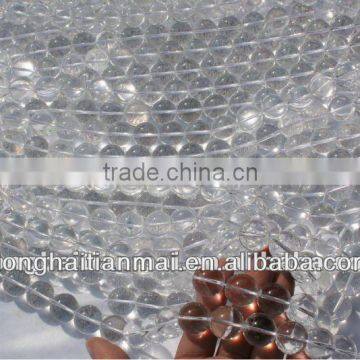 wholesale Natural quartz crystal beads/clearround crystal beads wedding centerpiece wholesale