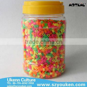 DIY intelligenT toy diy hama beads 100% quality guarantee perler beads activity artkal mid fuse beads