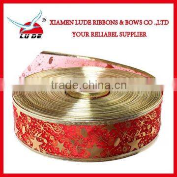 Wholesale Christmas Decoration Ribbon With Wire